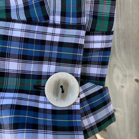 NEW| ZARA 100% Cotton Plaid Shirt - Picture 8 of 16